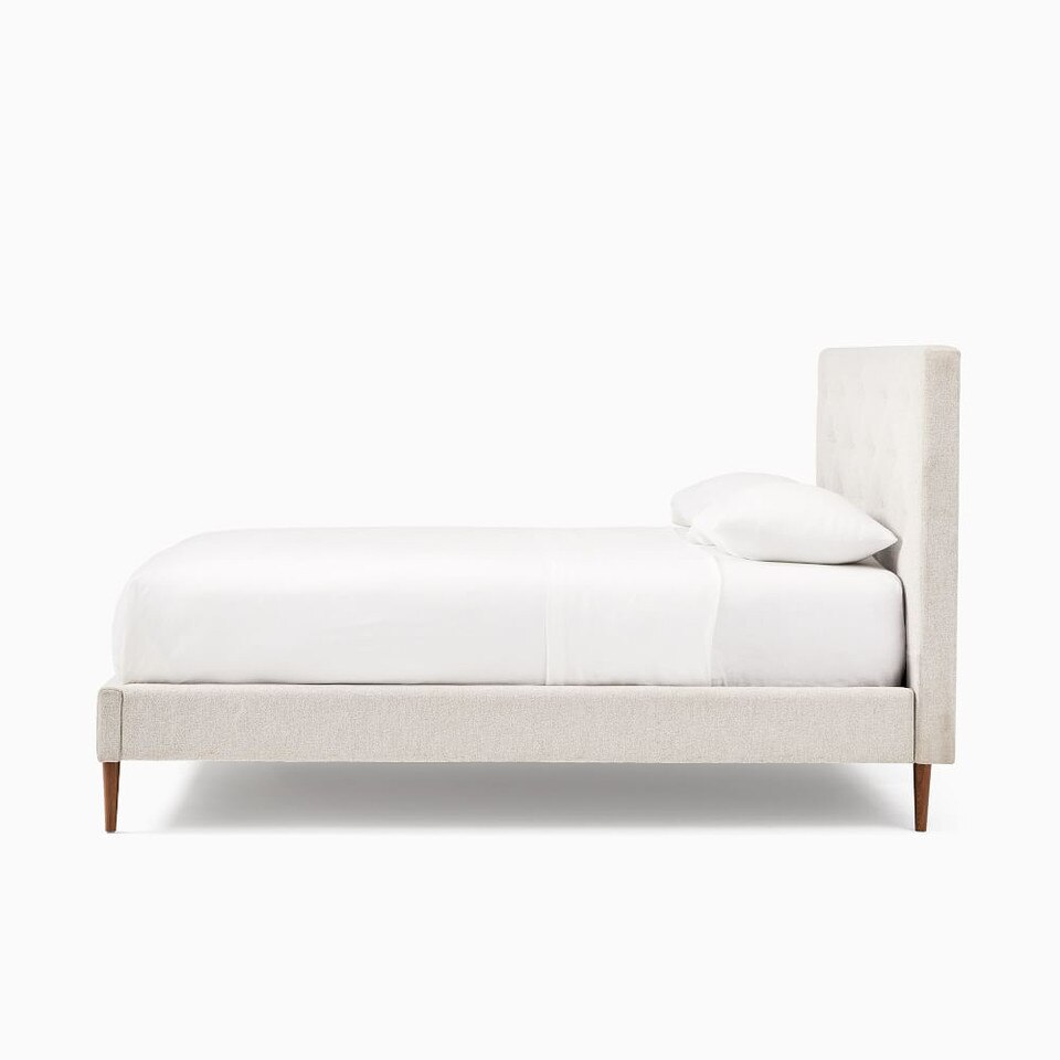 Emmett Bed Wood Legs West Elm UK